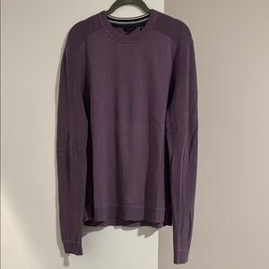 Ted Baker Men's Crewneck Sweater in Dusty Purple